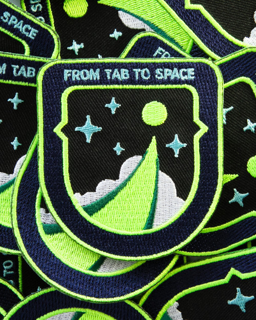 Écussons brodés From Tab To Space