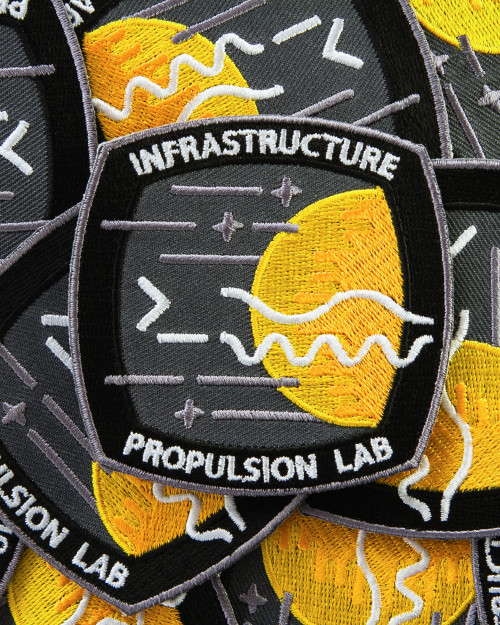 Écussons brodés Infrastructure Propulsion Lab