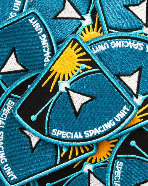 Embroidered patches Special Spacing Unit