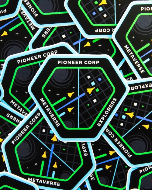 Stickers Metaverse Explorers